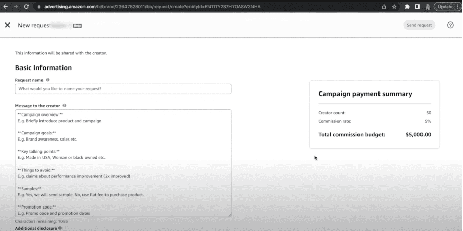 3 Amazon, in its efforts to help third-party sellers on the platform increase their sales and establish their dominance with influencer marketing, has launched a new program called the “Creator Connections Program.”