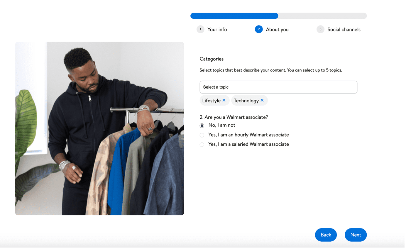 4 (1) A few months ago, we covered an article about Walmart possibly launching its dedicated Walmart Creator Platform – similar to the one Amazon has in place.