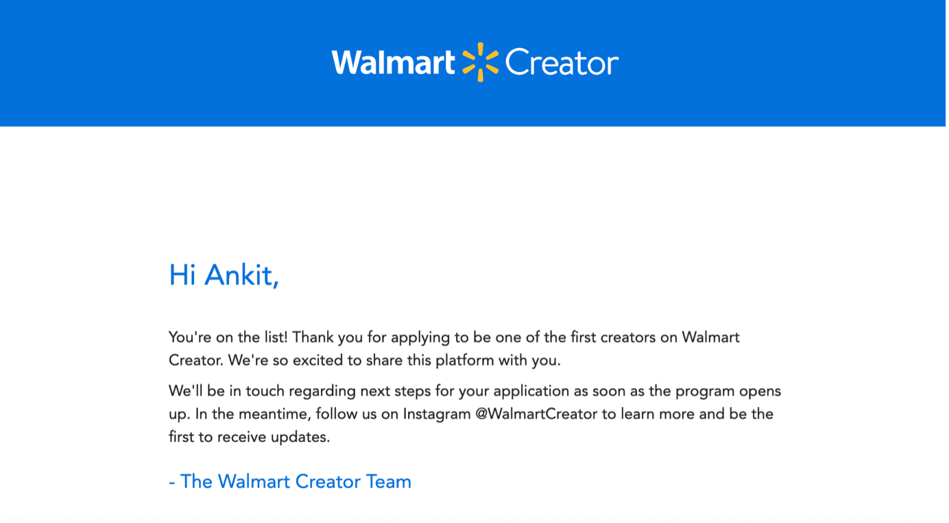 A few months ago, we covered an article about Walmart possibly launching its dedicated Walmart Creator Platform – similar to the one Amazon has in place.