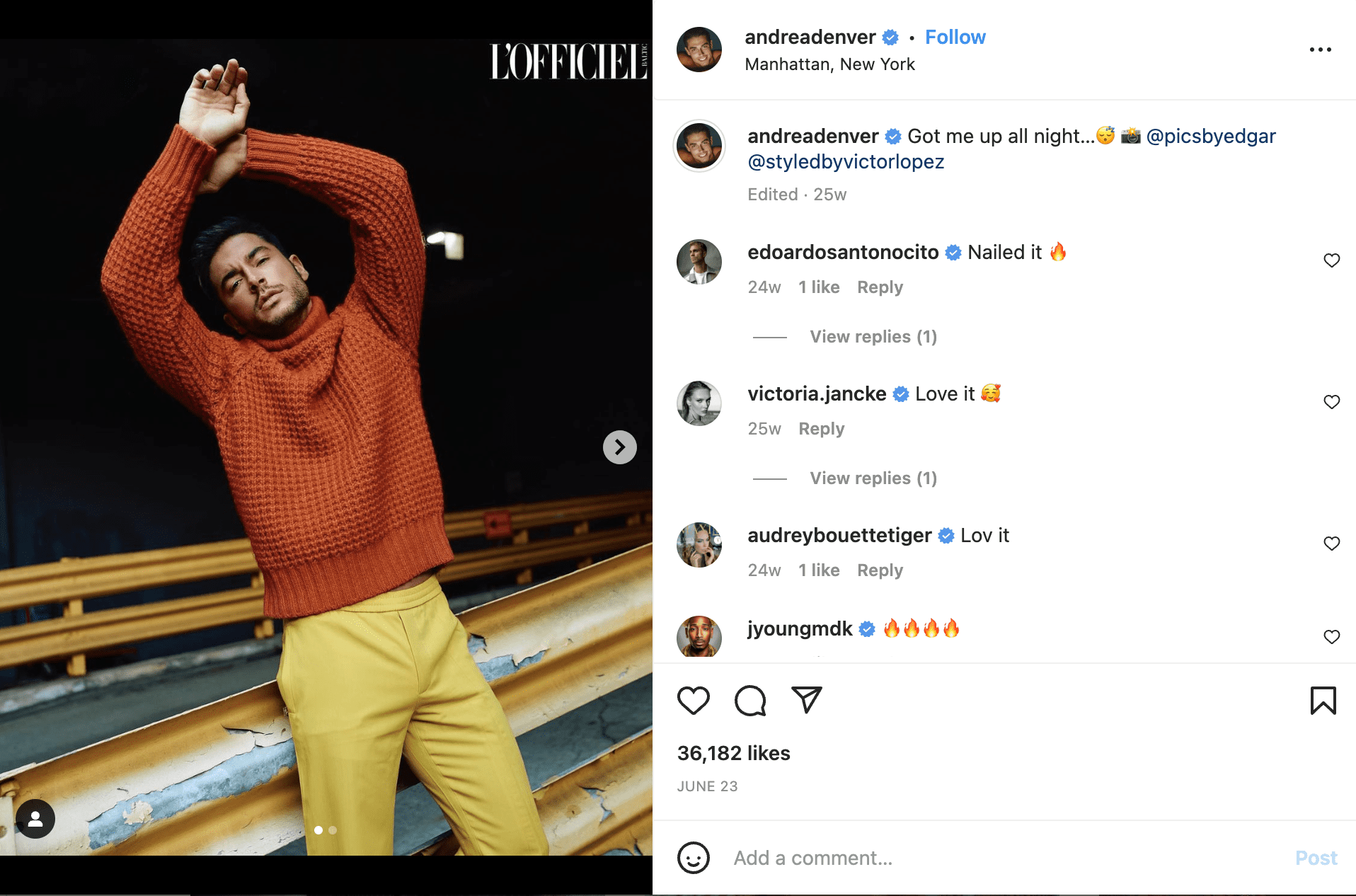 Andrea Denver Instagram Engagement top Amazon influencers