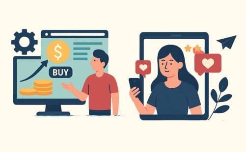 affiliate vs. influencer thumbnail TikTok